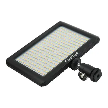 

Top Deals Fasdga 12W 192 LED Studio Video Continuous Light Lamp For Camera DV Camcorder Black