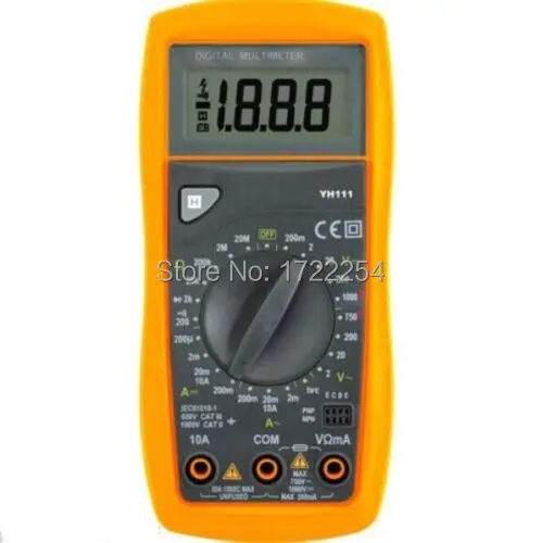 

Free shipping Brand New YH111 Economic AC/DC Voltage DC Current Meter Tester Multimeter