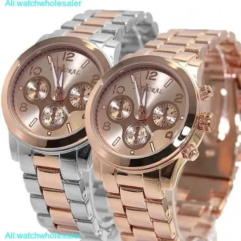 FW839C Rose Gold Tone Dial Men Women  100% Tested Water Resistant Bracelet Watch