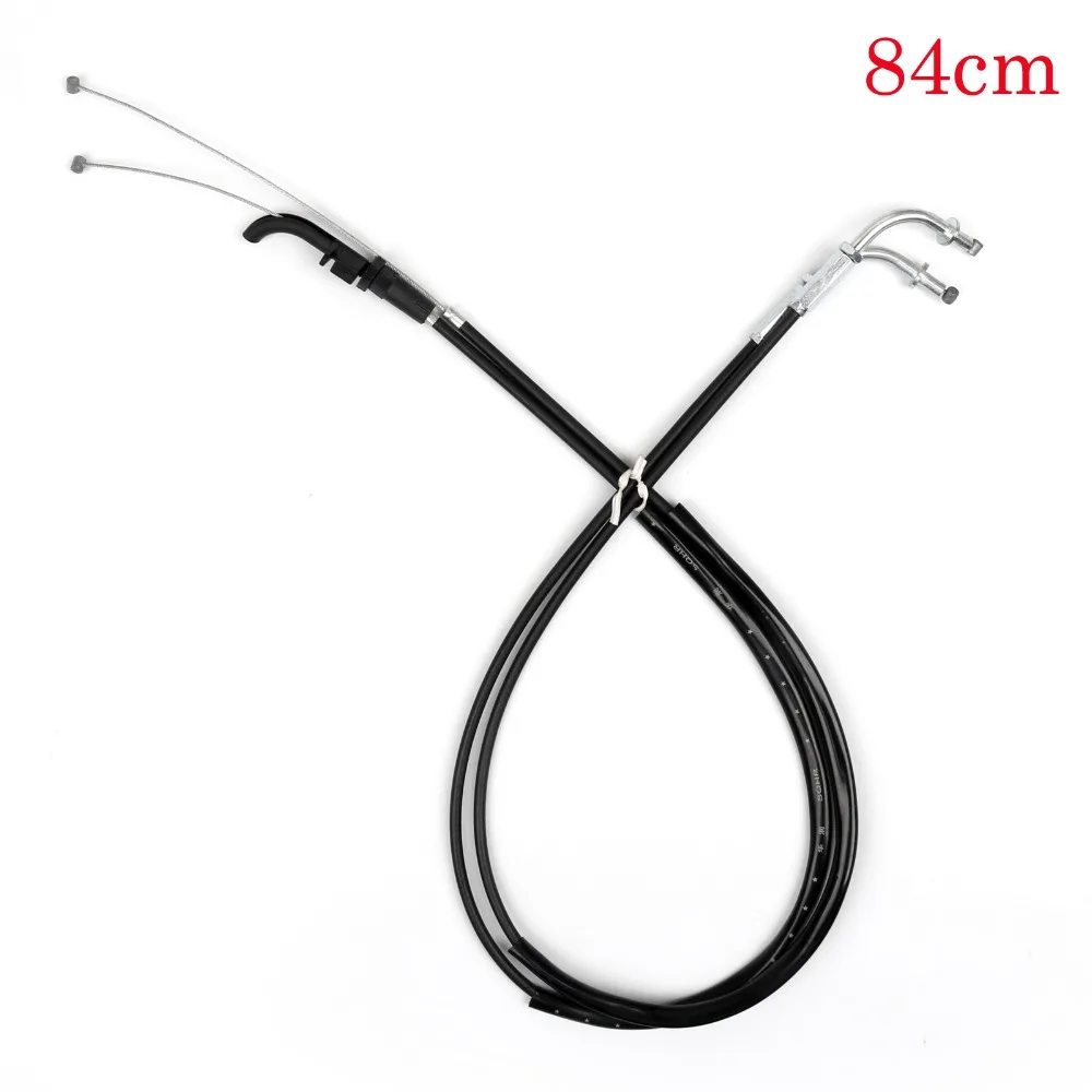 

Areyourshop 84cm For Kawasaki ZZR400 ZX400 ZZR600 Throttle Cable Wire Line Gas Throttle Outboard Cable Spare Parts Universal