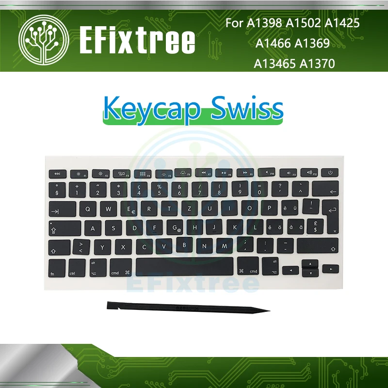Клавиатура New Swiss Keys для Macbook Pro Air 13 'ཋ'' A1370 A1465 A1466 A1369 A1425 A1398 A1502 колпачки