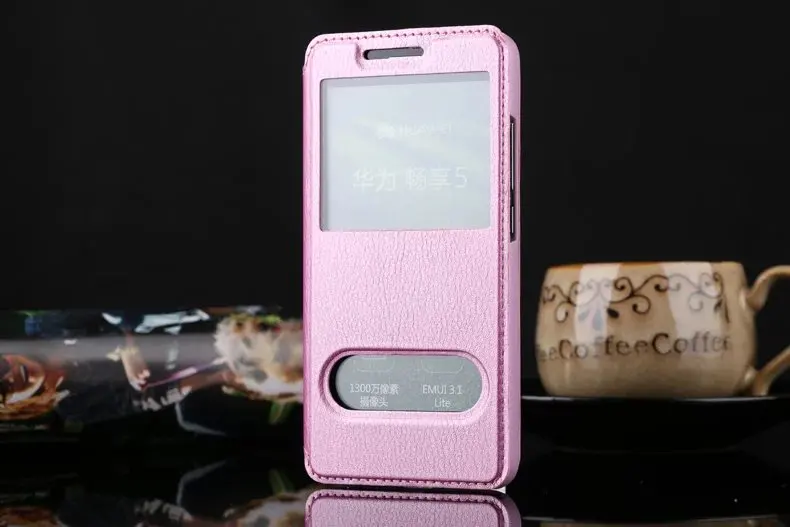 huawei y5 2 卡莱星开窗皮套 (3)