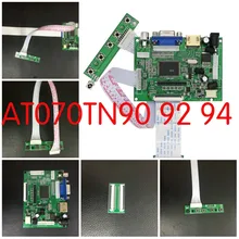 Контроллер LVDS ttl 50PIN для ЖК-дисплея Placa AT070TN90 92 94 Поддержка HDMI VGA 2AV VS-TY2662-V1 автоматический ремонт