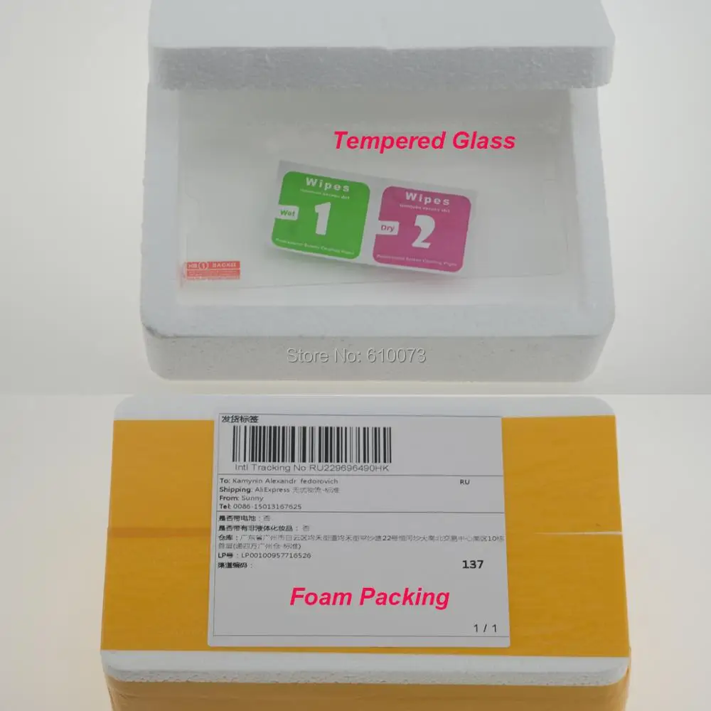 tempered glass packing