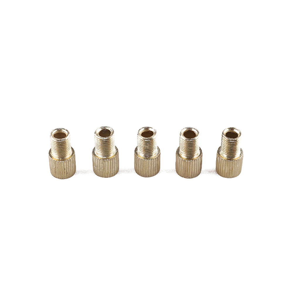 

5Pcs Bike Tire Valve Presta To Schrader Valve Adapter Converter Bicycle Pump Bike Tube Pump Tool Bicycle Accessories