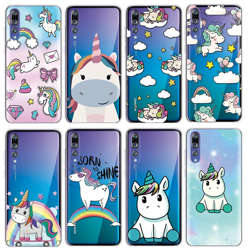 

Lovely Cartoon Unicorn Coque For Huawei Y7 Pro 2019 Y3 Y5 Y6 II Y7 Prime Pro Y9 Nexus 6p G7 G8 Honor 7C 7A Pro Girl Pattern Case