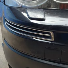 Накладка на передний бампер из нержавеющей стали для Volvo XC90 2008 2009 2010 2011 год