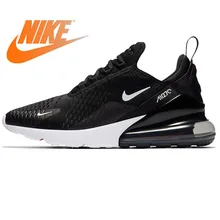 Оригинальный Новое поступление NIKE AIR MAX 270 для мужчин’s беговая Обувь, бег спортивные кроссовки для отдыха Удобная дышащая обувь AH8050