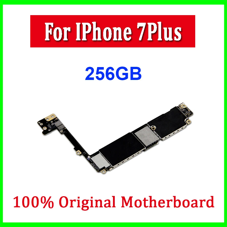 256gb Original unlocked mainboard for iphone 7 Plus Motherboard without