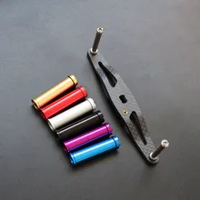 Diy ручка Внутренние столбы baitcasing колеса углеродная ручка цилиндрическая Рыболовная катушка roker аксессуары 6 цветов