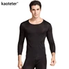 100% Pure Silk High Quality Men Long Johns Elastic O Neck Underwear Set Antibacterial Breathable Comfortable Autumn Winter Suits ► Photo 1/6