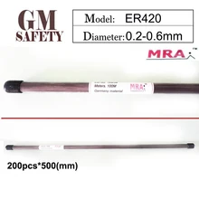 MRA лазерной сварки ER420 0,2/0,3/0,4/0,5/0,6mm сварки провода сварщиков Высокое качество 200 шт. в 1 тюбик LUHAN117