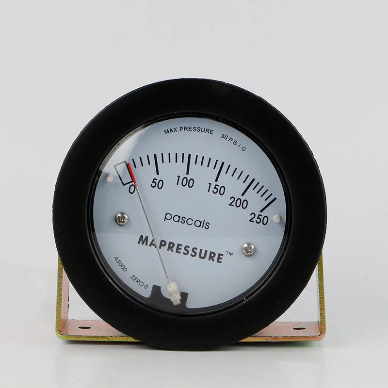 Mini size Air Differential pressure Gauge TE5000 0-250 pa легко монтируется указатель-68~ 103kpa