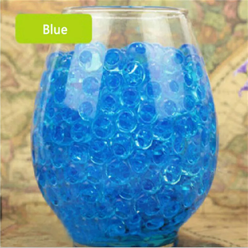 1000pcs Water Plant Flower Jelly Crystal Soil Mud Water Pearls Gel