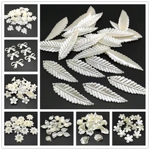 20 шт., аксессуары для ювелирных изделий, акриловые бусины цвета слоновой кости, жемчужные бусины с отверстием, аксессуары для ювелирных изделий, бусины для изготовления ювелирных изделий своими руками