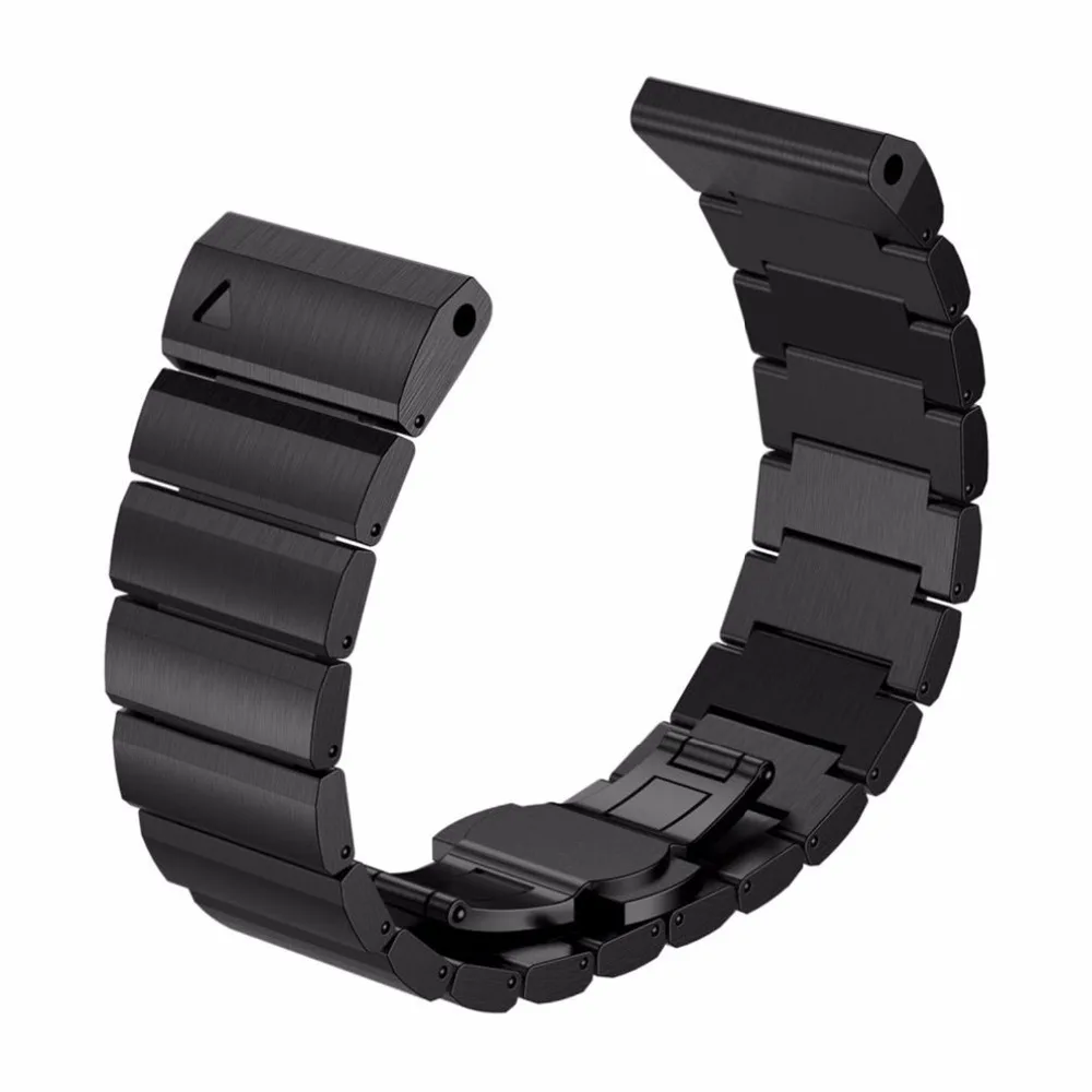Ремешок из нержавеющей стали высокого качества для Garmin Fenix 3 совместимый с HR Sapphire