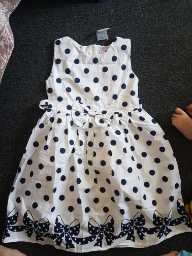 3-12 Years Girls Polka-Dot Dress 2019 Summer Sleeveless Bow Ball Gown Clothing Kids Baby Princess Dresses Children Clothes
