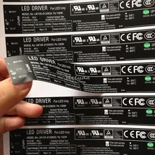 1000 шт. пользовательские электронные компоненты этикетки батарея мощность банковская печать тег термостойкость стикер 170*28 мм