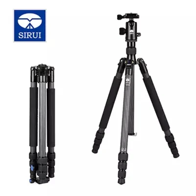 

Sirui Camera Tripod Kit Professional Carbon Camera Stand Tripod Travel For Digital Camera Photo Studio Accessories T024X+C10X