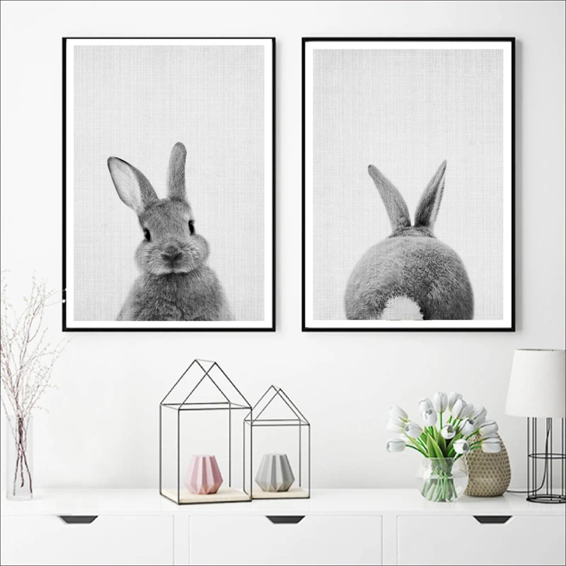 Woodland Nursery Wall Art Decor