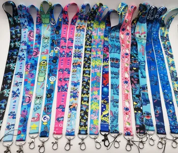 

Free shipping 50 Pcs /Wholesale lot Mix Stitch Necklace Strap Lanyards Cell Key Chains H-60