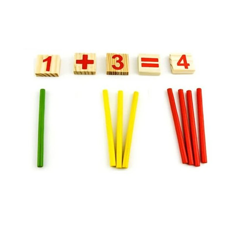 Wooden Math Toys Montessori Educational Toy Arithmetic Number Math Game Sticks Puzzle Toys For Kids Learning Teaching Aids Set Wooden Math Toys Montessori Educational Toy Arithmetic Number Math Game Sticks Puzzle Toys For Kids Learning Teaching Aids Set