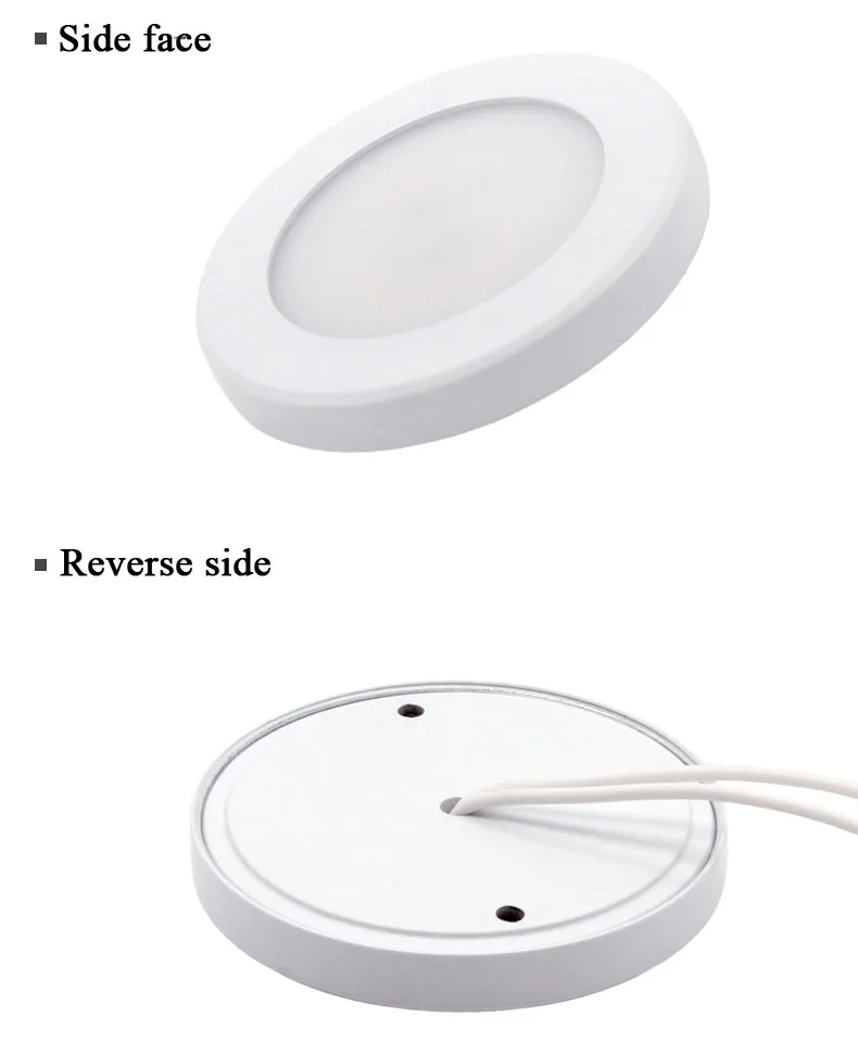 LED Downlight Dimmable 3W 5W 7W 10W 15w Ultra Thin Surface Mounted Driverless cob led Lamp Spot Light AC220V 230V