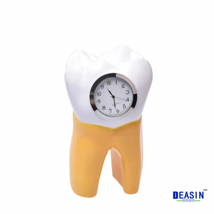 Dental Tooth Clock resin handicraft Dentist Gift Resin Crafts Dental