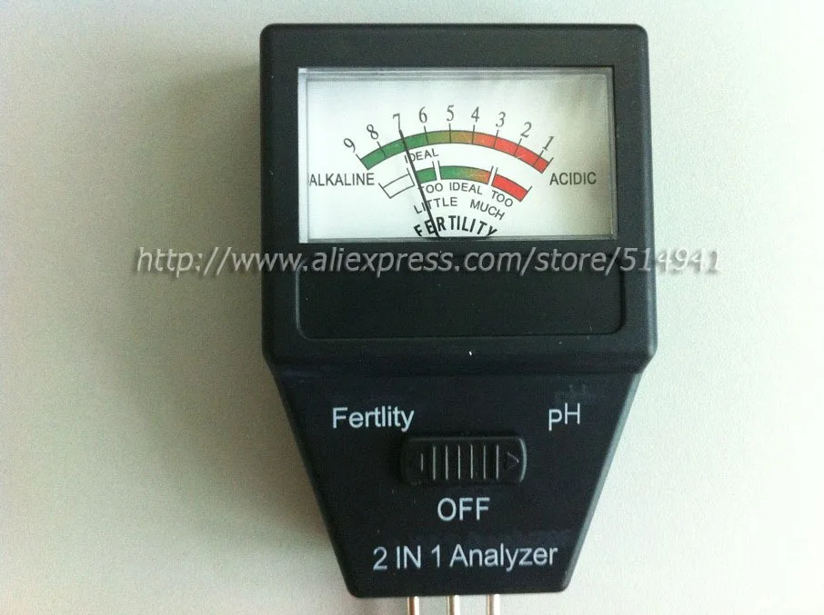 Ручной 2 в 1 анализатор 3 зонда PH метр/почвы удобрения тест метр JD7032|ph meter|probe phph - |