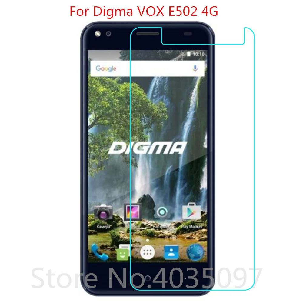 

2.5D 9H Glass For Digma VOX E502 4G Screen Protector Tempered Glass For Digma VOX E502 4G Anti-Scratch Protective Film