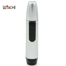 LSTACHi портативный электробритва для удаления волос в носу бритва с насадками для стрижки на батарейках Бритва для удаления волос на ухо уход за лицом машинка для стрижки для мужчин и женщин
