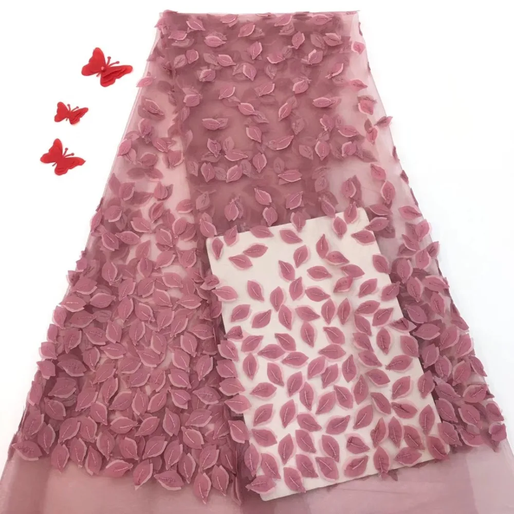 

African Lace Fabric Embroidered Nigerian Lace Fabric Bridal High Quality French Tulle Lace Fabric For Evening