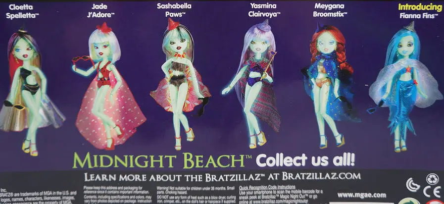 Midnight Beach Doll Cloetta Spelleta : : Everything Else