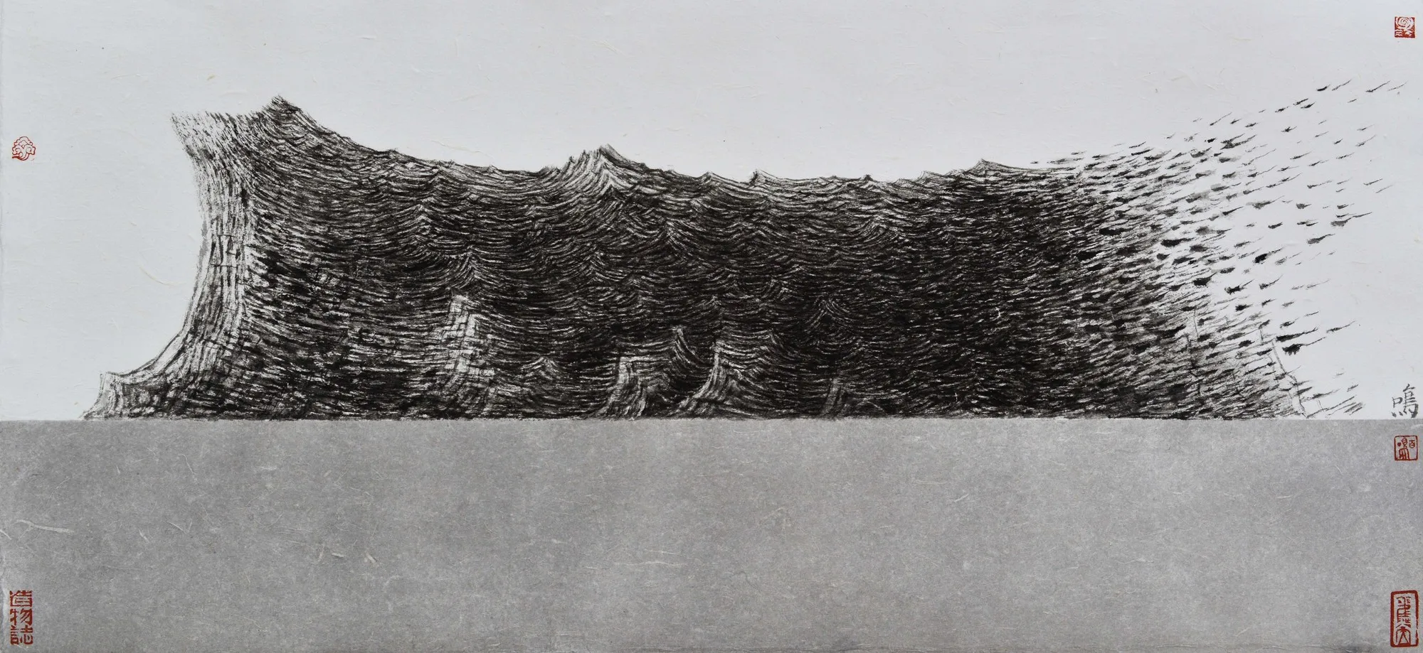 Pаспродажа Китайский художник Li Baiming работы \