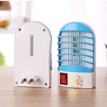 Mosquito Убийца лампы 110 В светодио дный гнездо Электрический москитная Fly ошибка насекомых Ловушка Убийца Zapper ночника Огни США Plug репеллент