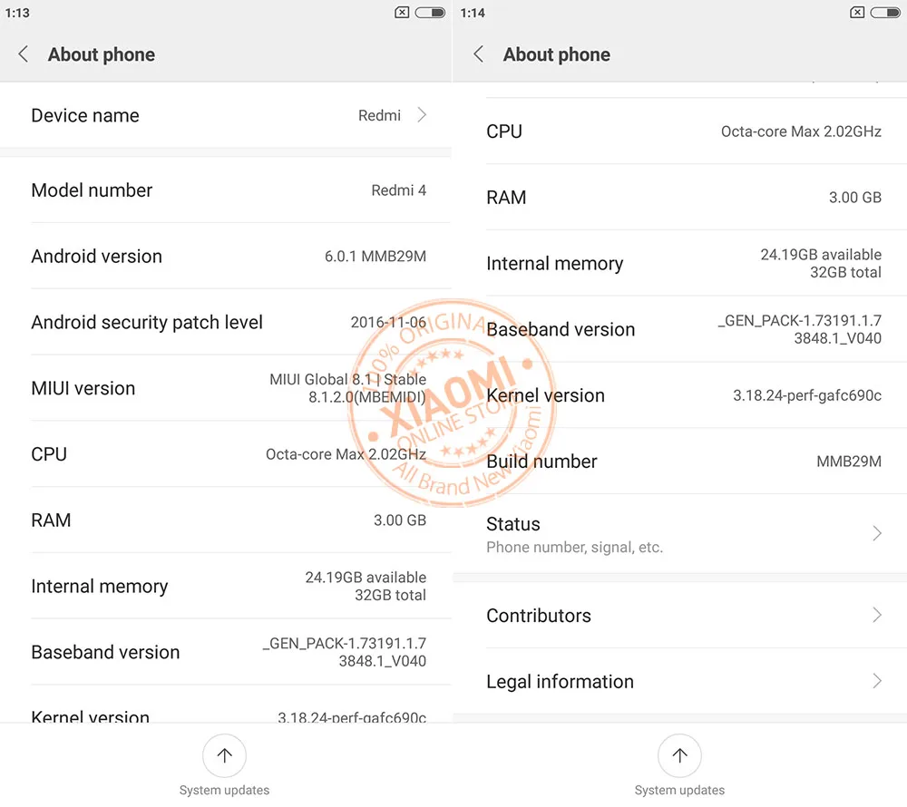 redmi 4 prime global rom 3+32