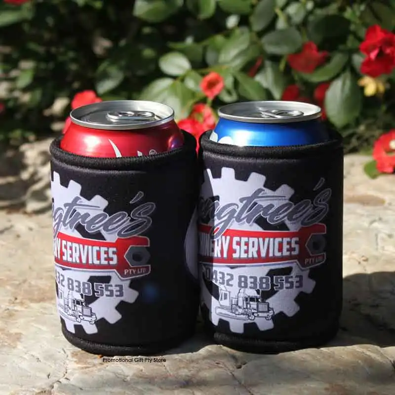 

250pcs Stubby Holder Customized With Customer Design Print Neoprene Beer Cooler Can Cooler Bag For Wine Foods And Beer Bottle