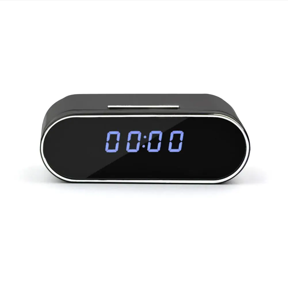 

Newest 1080P WiFi Mini Clock Camera Night Vision Home Security Camera With WiFi Alarm Clock IP P2P MINI DVR Camera