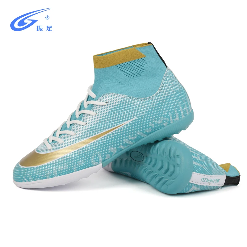 ZHENZU Новые популярные футбольные бутсы для мальчиков детские TF Детские