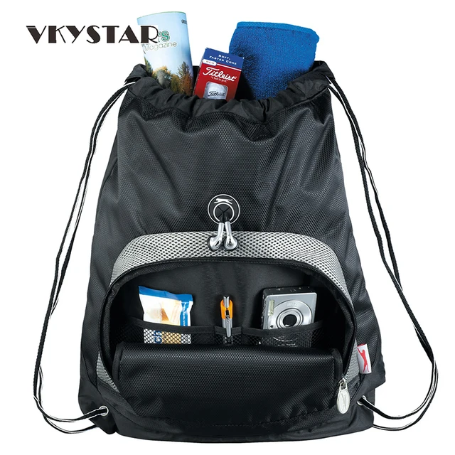 Vkystar String Bag Drawstring Backpack Men Square Kids Travel Vkystar String Bag Drawstring Backpack Men Square Kids Travel Polyester Messenger Totes