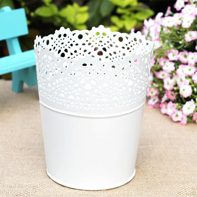 Free Shipping Rustic Vase White Embossed Planter Tin Bucket Flower Desktop Organizer Pen Holer Pack Of 2pcs 2 Sizes In Pots Planters From Home Free Shipping Rustic Vase White Embossed Planter Tin Bucket Flower Desktop Organizer Pen Holer Pack Of 2pcs 2 Sizes In Pots Planters From Home