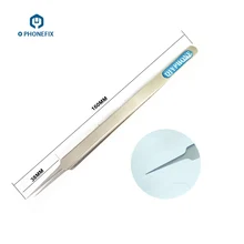 Домашняя електроника промышленный пинцет антистатические прямая законцовка точность нержавеющей Щипцы телефон микросхема инструмент для поднятия наборы инструментов