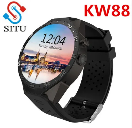 

SITU KW88 Smart Watches Android Smartwatch Heart Rate Monitor Watch Phone Smartwatch Android GPS with 2MP Camera