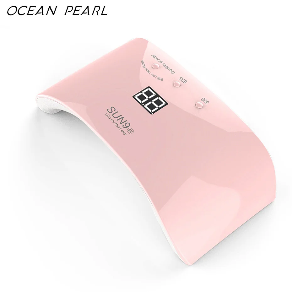 

SUN9s/9c 24W UV LED Lamp Nail Dryer Ultraviolet Lamp for Nails Arched Shaped Nail Lamp for UV Gel Polish Nail Art Tools-A1