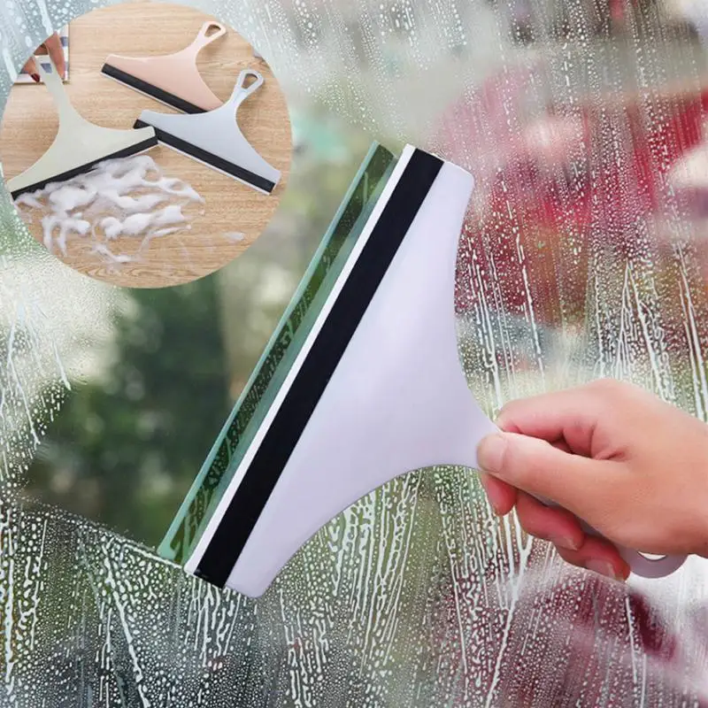 

New Hand Held Squeegee Mirror Tool Home Glass Window Cleaner Car Wiper