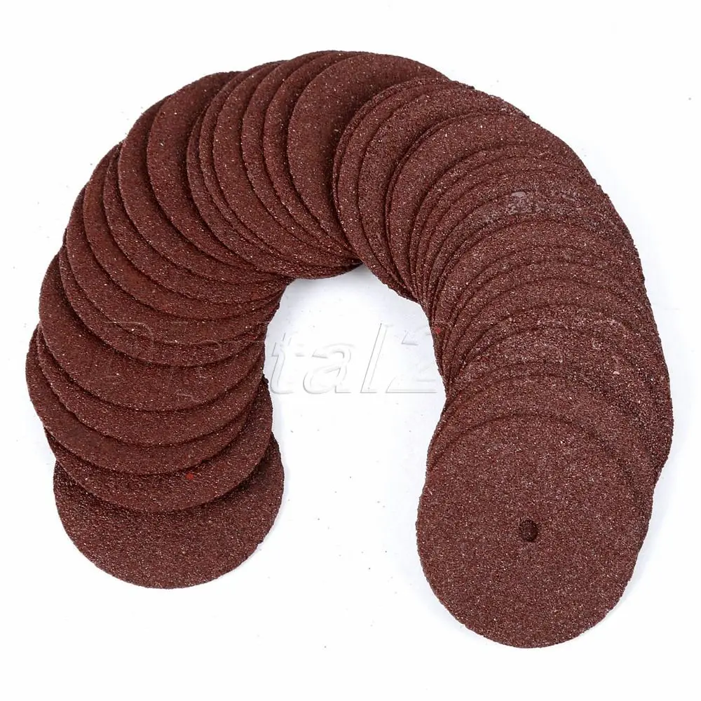 24mm Reinforced Cut Off Grinding Wheels Rotary Metalworking 36 Red Disc Hobby Tool Bit Dremel