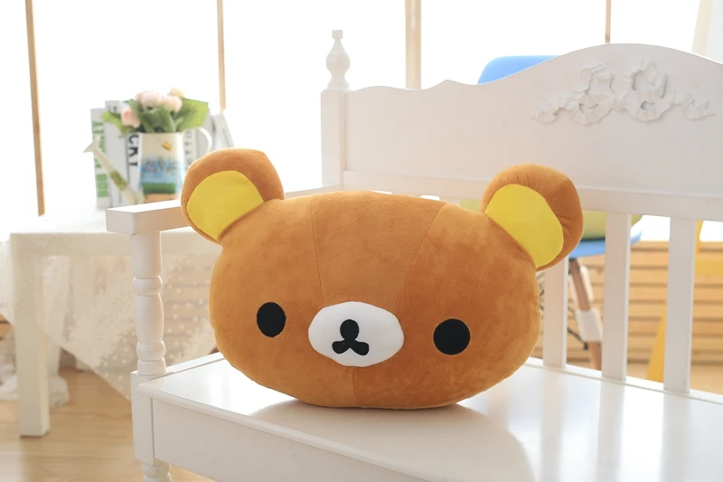 30*50 см Новая Большая Коричневая Rilakkuma плюшевая игрушка плюшевая Набивная игрушка «Медведь» кукла подарок на день рождения