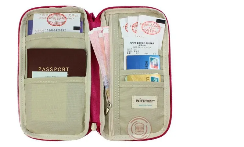 Дорожный водонепроницаемый чехол для паспорта Бизнес-документ кошелек Кредитная ID карта билета наличные сумояка для пасспорта Обложка PC0039