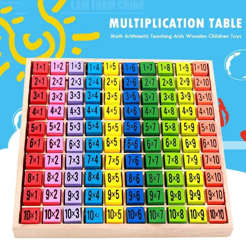 juguetes para aprender las tablas de multiplicar