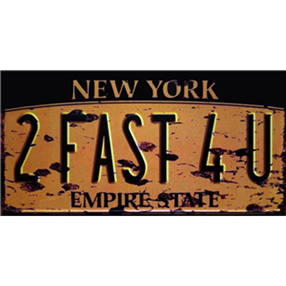 

Vintage Metal Tin Sign Car License Plate Metal Poster Retro Plaque Wall Stickers Shabby Chic Home Bar Cafe Wall Decor Art